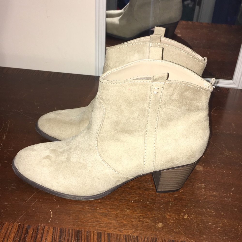 Tan Booties